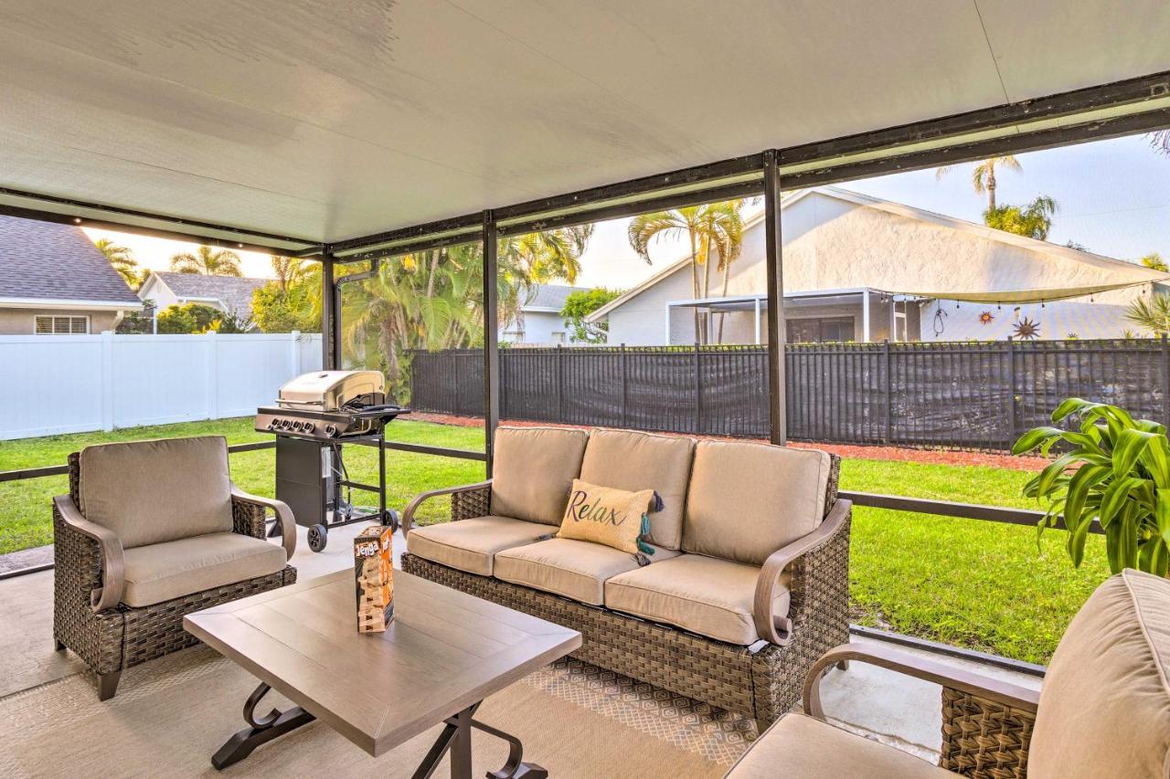 Jupiter Home With Patio And Grill About 6 Mi To Beach! Exterior photo